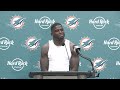 Tyreek Hill meets with the media after #NEvsMIA  | Miami Dolphins