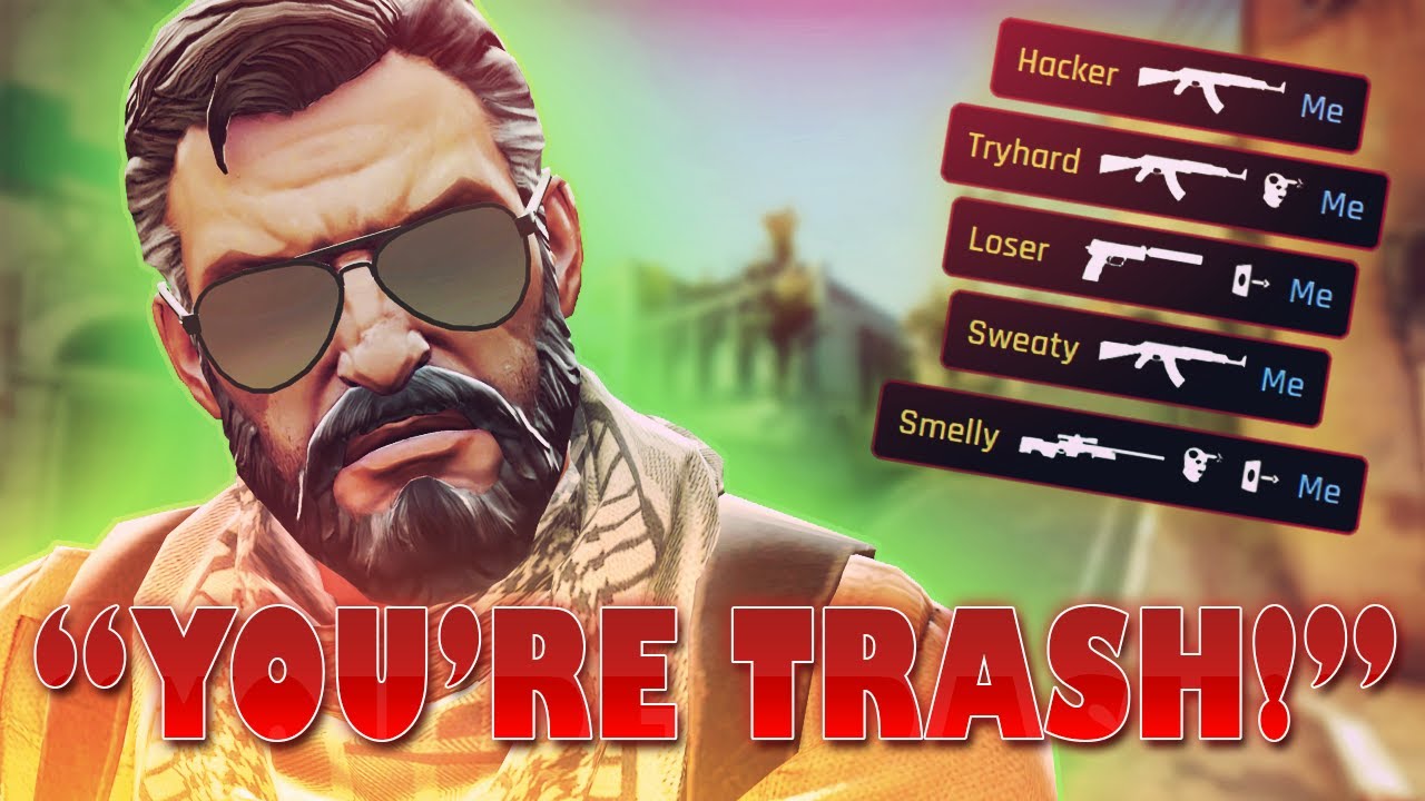 ROLEPLAYING as a BOT on CS:GO... - YouTube