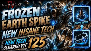 This EARTH SPIKE BUILD IS INSANE NEW TECH WITH SIGNET OF PELGHAIN Diablo 4 Lord Of Hatred