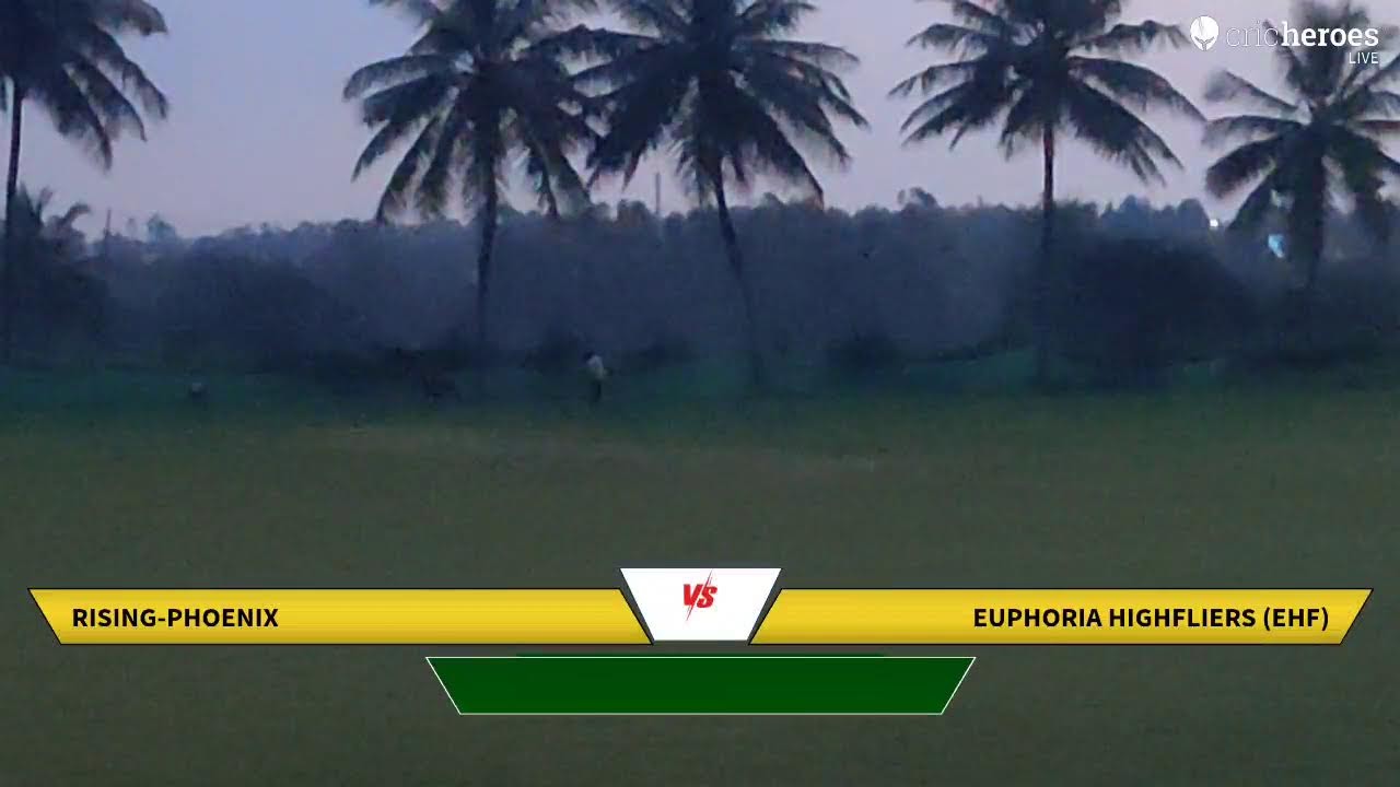 Live Cricket Match | Rising-Phoenix vs Euphoria HighFliers (EHF) | 20-Oct-24 01:28 PM 30 overs | CCG
