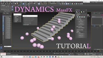 3dsmax : DYNAMCS MassFX TUTORIAL