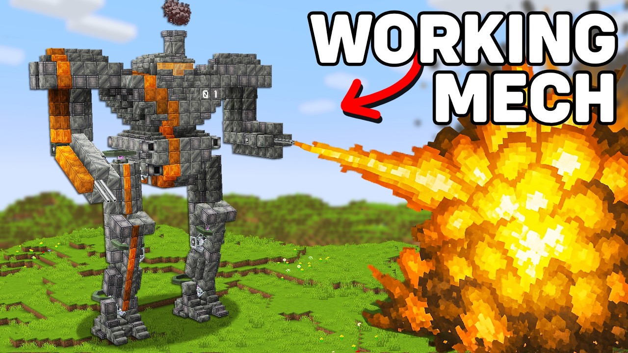 I Made a Working Battle Mech with Create!