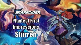 Starfinder 2e, Shirren First Look