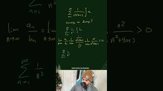 Limit Comparison Test in Series #calculus #calculushelp #mathematics #mathtricks