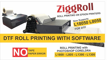 Epson Roll Print Epson Roll Printing 2024 -  L18050 and L8050 with software Ziggroll Version 4