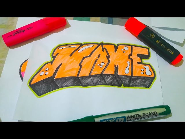 Graffiti Block Style