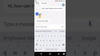 New Google Assistant update with keyboard typing support 2017 screenshot 4