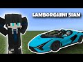 Minecraft Me Lamborghini Sian 😱 | Supercar Mod 🔥 | #minecraft #darkziyan 