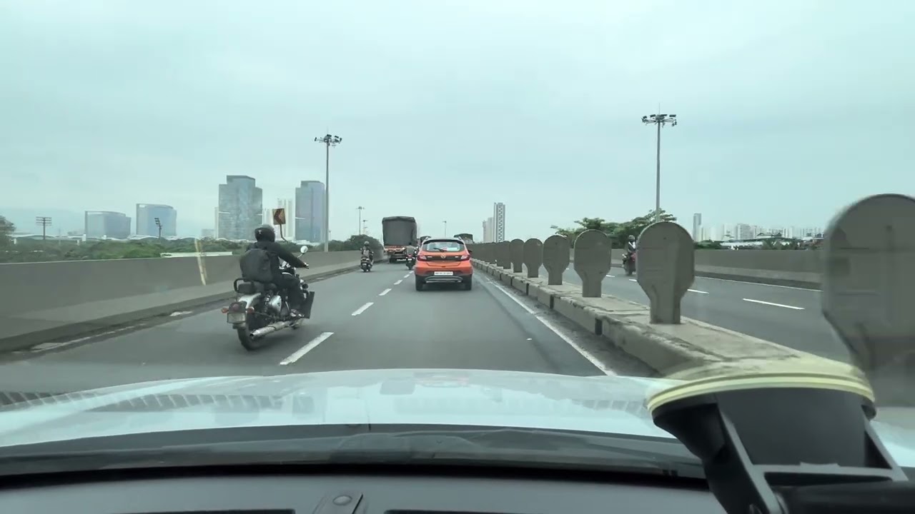 HD: Drive from Mumbai to Pune during Monsoon