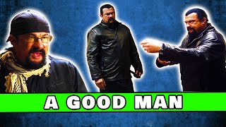 Steven Seagal is out of control. They stretched his body out to look thinner. | So Bad It's Good #64