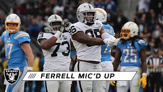 Watch and listen to defensive end clelin ferrell as he was mic'd up
during our week 16 win over the los angeles chargers. visit
https://www.raiders.com for m...