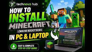 How to install Minecraft java edition in Pc &amp; Laptop