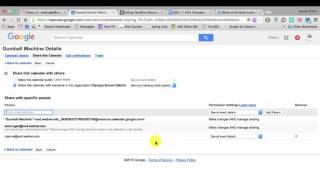 Managing shared resource calendars