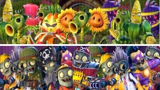 النباتات مقابل Zombies Garden Warfare 2 شخصيات جديدة 2018