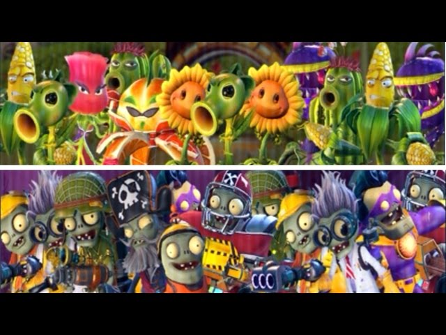 Plants Vs Zombies Garden Warfare 2 all every Icons by sm65coolguy