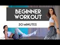 20 min full body workout for beginners  cardio home workout  stephanie s
