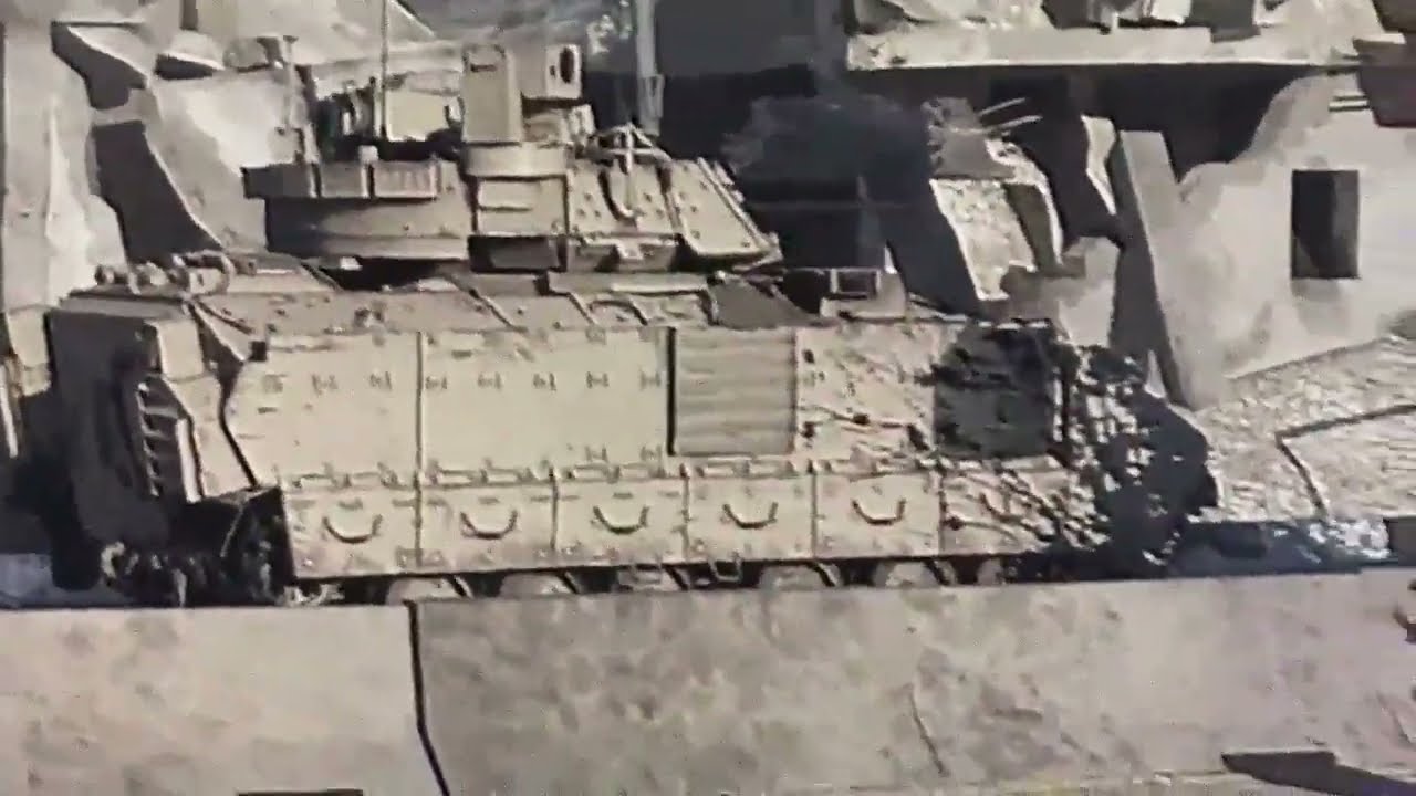 Footage of M3A3 Bradley In Combat (Totally Real)