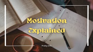 MOTIVATION EXPLAINED | INTRINSIC &amp; EXTRINSIC MOTIVATION | MASLOW &amp; HERZBERG THEORIES|
