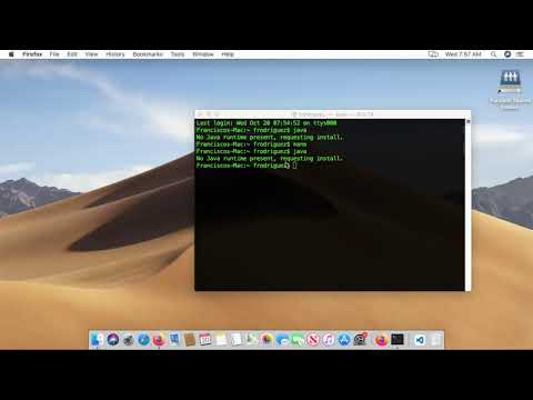 Install Java JDK in OSX