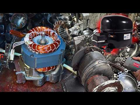 How Experts Repair a Refrigerator Compressor | Dead Refrigerator Compressor Back to Life!