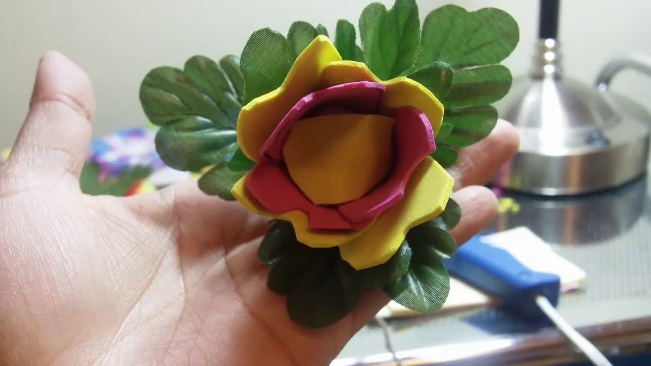 How to make beautiful Flowers at Home YouTube