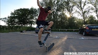 "How to master a Frontside 180" on your skateboard, Bunga Trick Tips