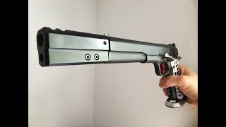1911 CLAMP-ENSATOR aka Clamp-On Compensator Muzzle Brake Bullseye 7" Longslide 45ACP AMT Rock Island