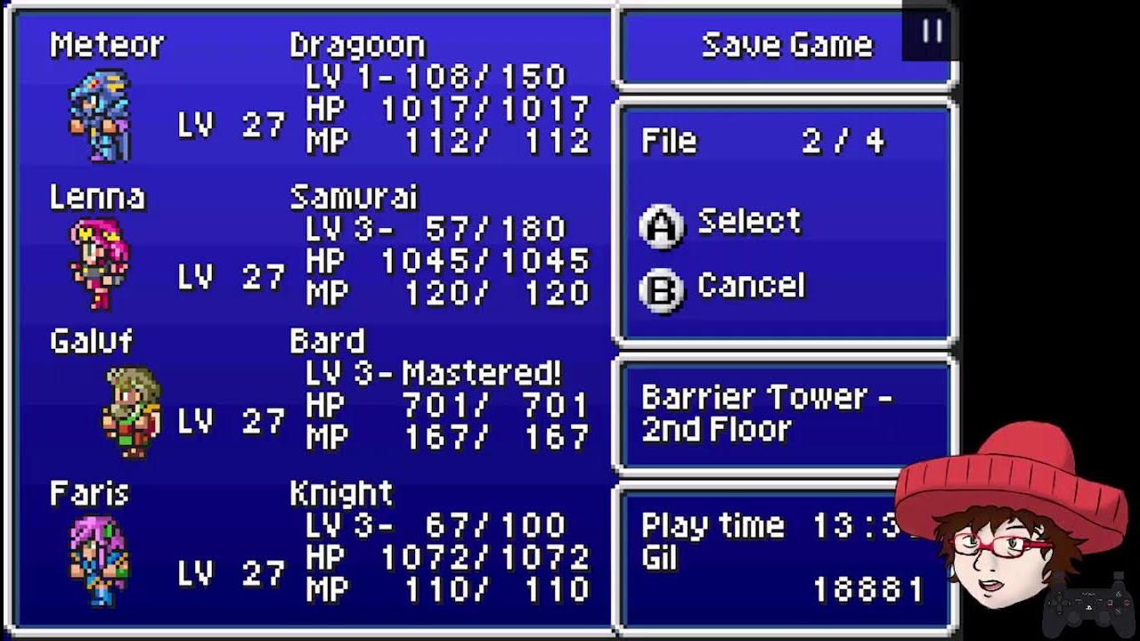 [FINAL FANTASY V Advance] Four Job Fiesta Meteor Run Part 6