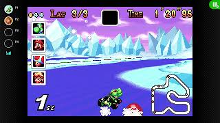 Outrunning Red Shells [Mario Kart Super Circuit] screenshot 5