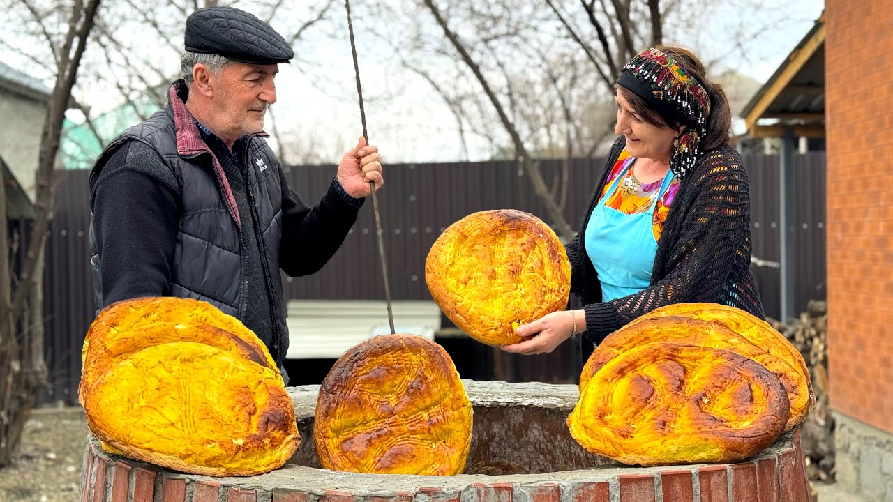 Традиционный Сладкий Хлеб: Восхитительный Азербайджанский Десерт, Выпеченный в Тандыре