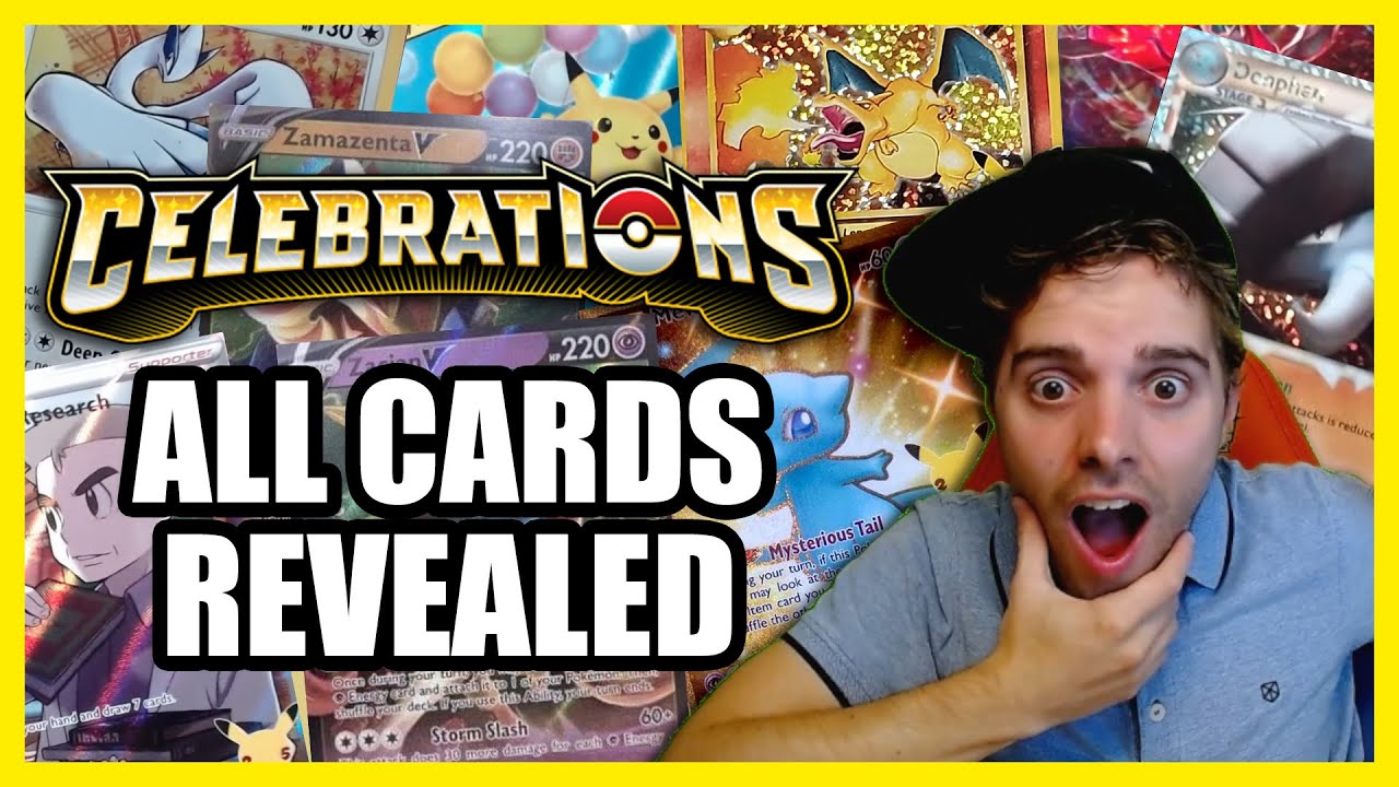all cards in pokemon celebrations TCG: Booster Pack Pokemon Celebrations Set Review Full