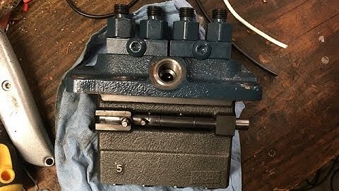 How to remove Kubota V3600T Fuel Injector Pump