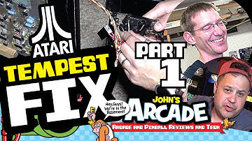 Can we fix the DEAD Atari Tempest Arcade? - PART 1 - How to replace the Molex/AMP edge connector,