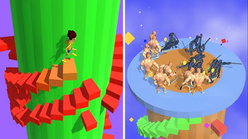 Climb the Tower 3D 🧗🏻‍♀️🗼👆🏻 All Levels Gameplay Android, iOS