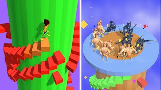 Climb the Tower 3D 🧗🏻‍♀️🗼👆🏻 All Levels Gameplay Android, iOS screenshot 5