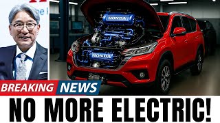 Elon Musk Confirms Honda NEW 2025 Hybrid ENGINE Will Shakes The ENTIRE EV Industry!