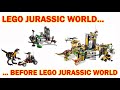 LEGO Jurassic World BEFORE LEGO Jurassic World – mutant dinos and lost islands