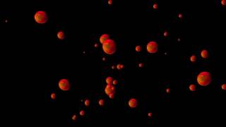 Free Motion Background(Red Bubbles )