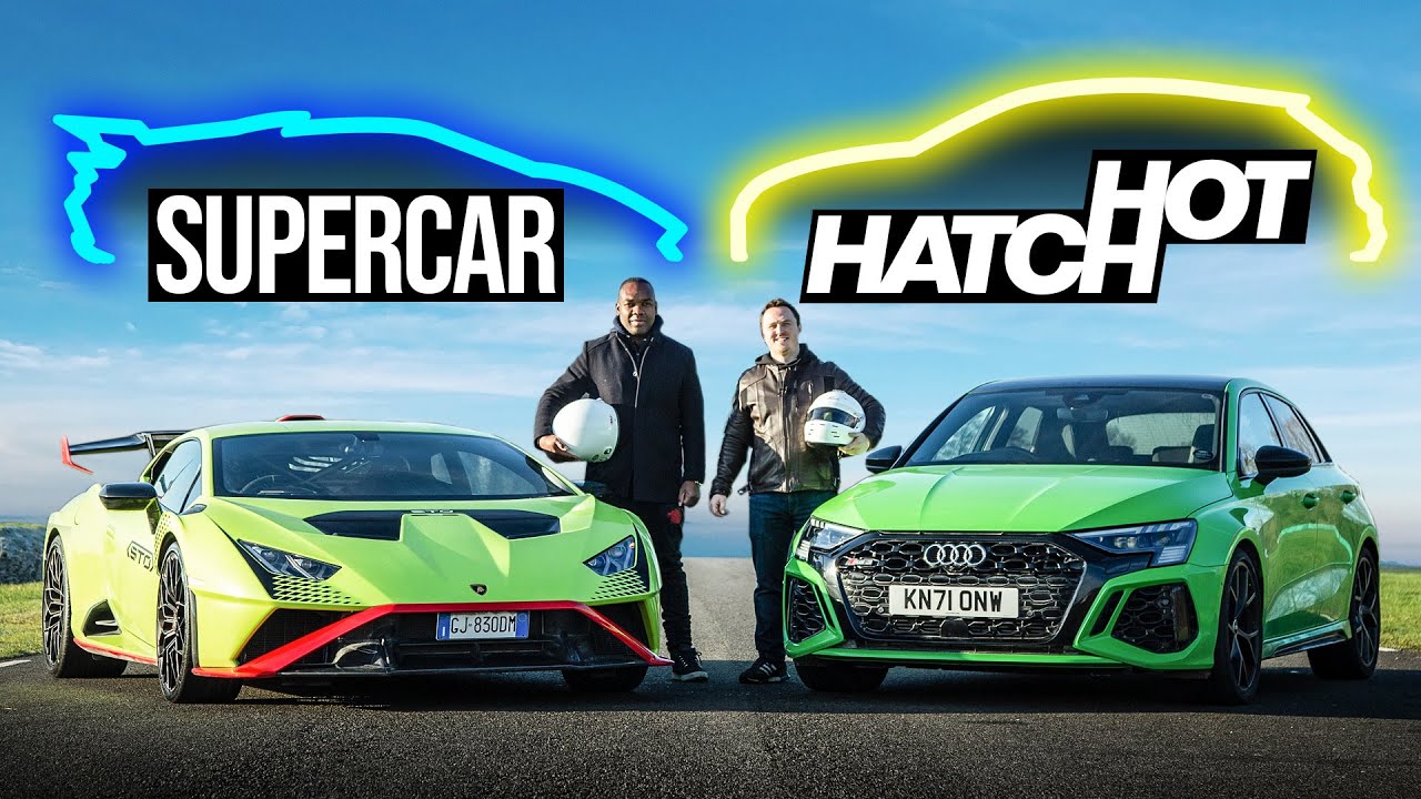 Supercar vs Hot Hatch - What's FASTER In The REAL World? 4K