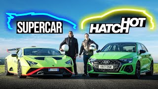 Supercar vs Hot Hatch - What's FASTER In The REAL World? 4K