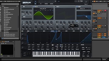 XFER SERUM - How To Make A Water Drop Effect!