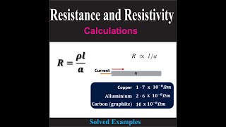 Solved Examples Resistance & Resistivity Example 2,