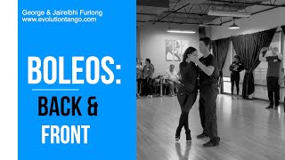 Technique of counter back and front boleos in George & Jairelbhi's Class.