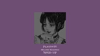 Playdate by Melanie Martinez (Nightcore/Sped up)