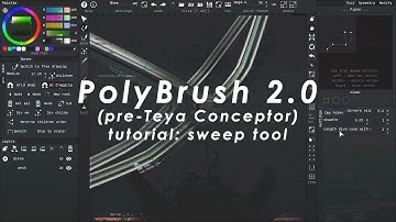 Polybrush Tutorial: Sweep tool