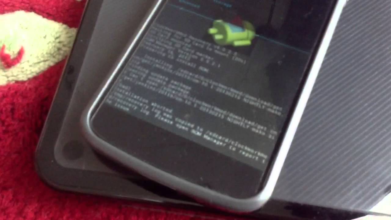 Install Custom ROM CM 10.1 Using ROM Manager (Nexus 4)