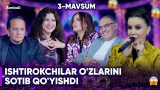 KIM EKAN 3-MAVSUM 14-SON ISHTIROKCHILAR O'ZLARINI SOTIB QO'YISHDI