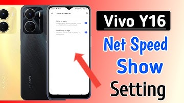 Vivo y16 me net speed show kaise kare/Vivo y16 net speed setting/data speed