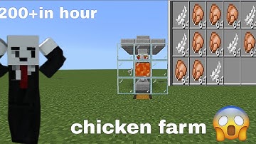 "ULTIMATE Minecraft Chicken Farm 2025 🔥 | Easy Auto Egg & Meat Farm Tutorial!"