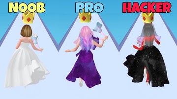 NOOB vs PRO vs HACKER in Bridal Rush | Noob vs MAX Level in Bridal Rush